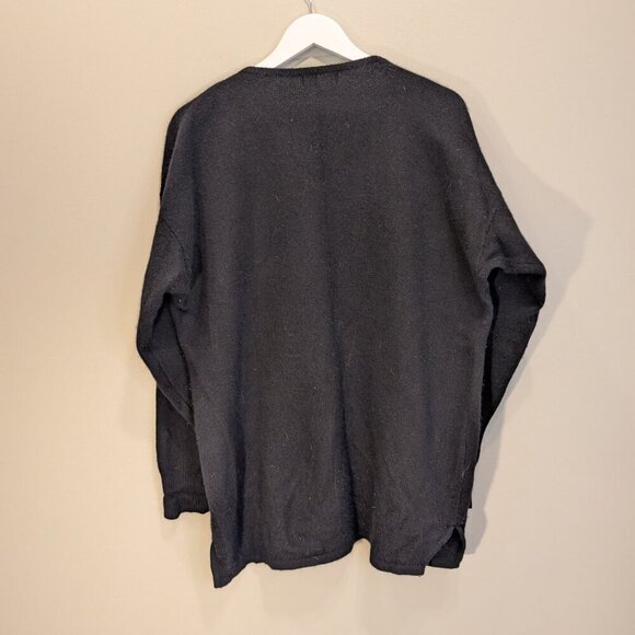 Justine Todd Sweater Vintage Beaded Unique Retro Lambswool Angora - Size 2X - Picture 2 of 7